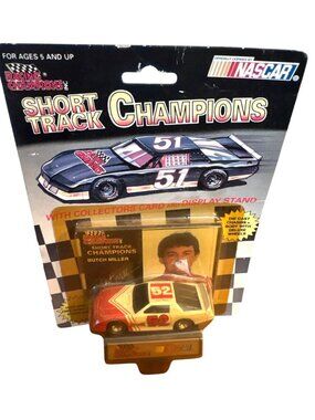 Vintage Die Cast Racing Champions NASCAR Short Track Champions Butch Miller #52